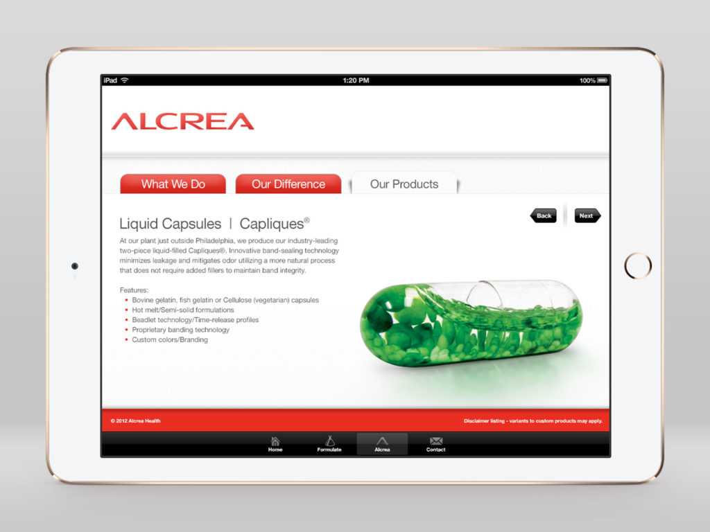 Alcrea Health App